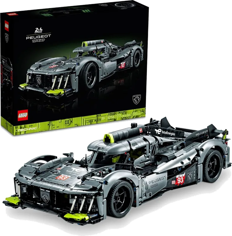 Lego Peugeot 9X8 24H Le Mans Hybrid Hypercar 42156 