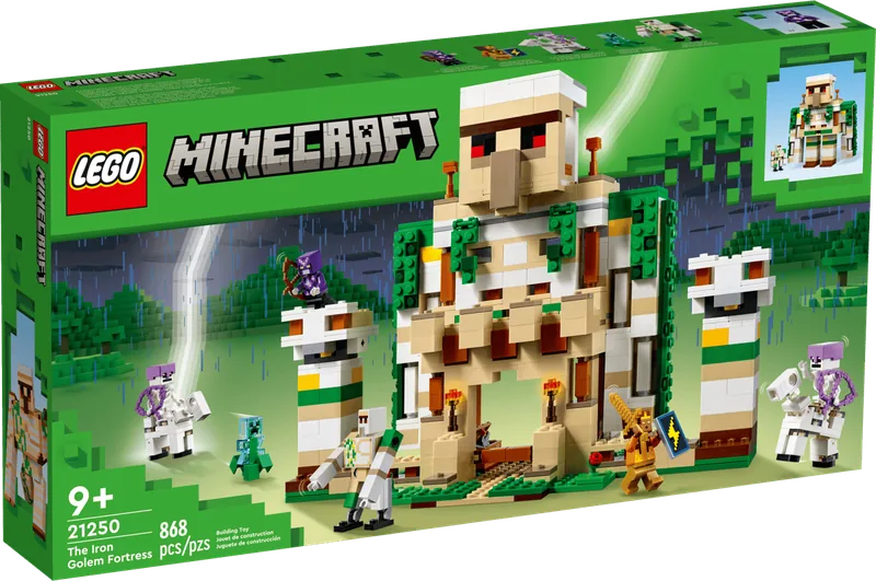 LEGO Minecraft The Iron Golem Fortress 21250