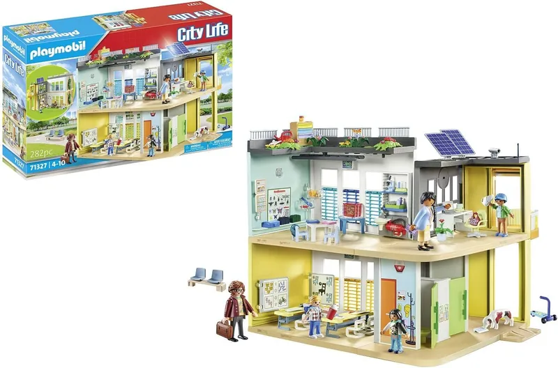 Playmobil City Life 71327 Large School Playset
