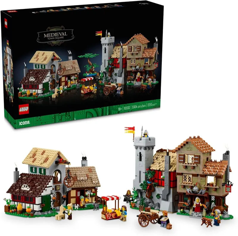 LEGO Icons Medieval Town Square 10332