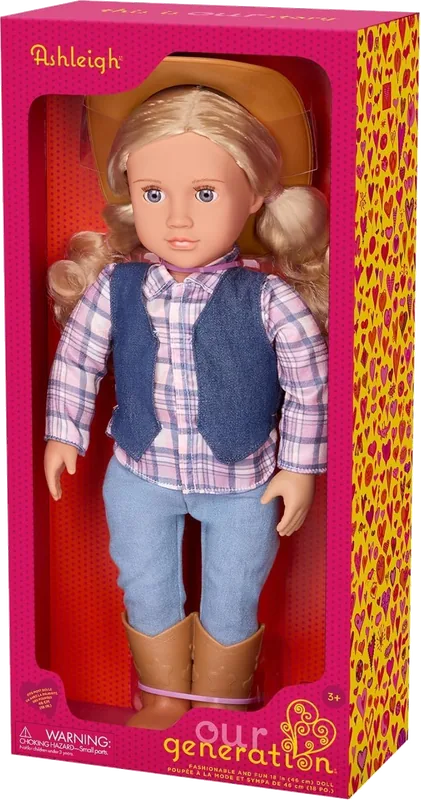 Our Generation 18-inch Doll Ashleigh with Accessories