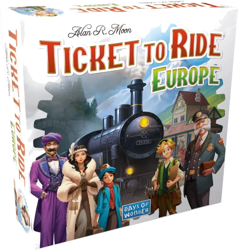 Ticket to Ride Europe by Days of Wonder