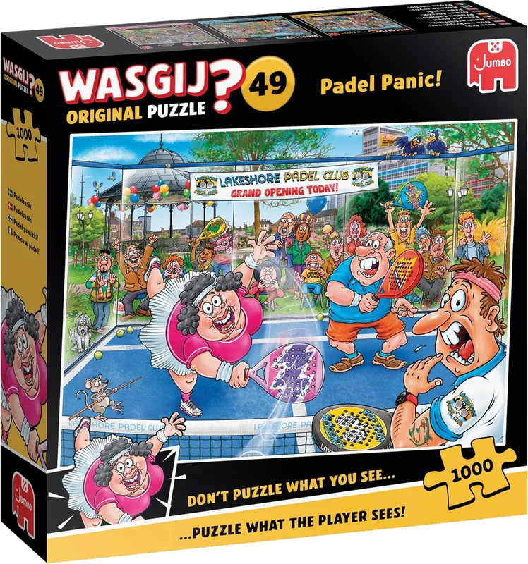 Ravensburger Puzzle Wasgij Original 49 Padel Panic 1000 Piece