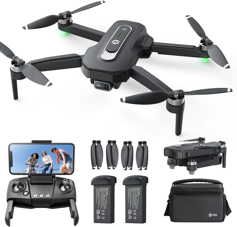 Holy Stone HS460 Foldable GPS Drone with 4K EIS Camera