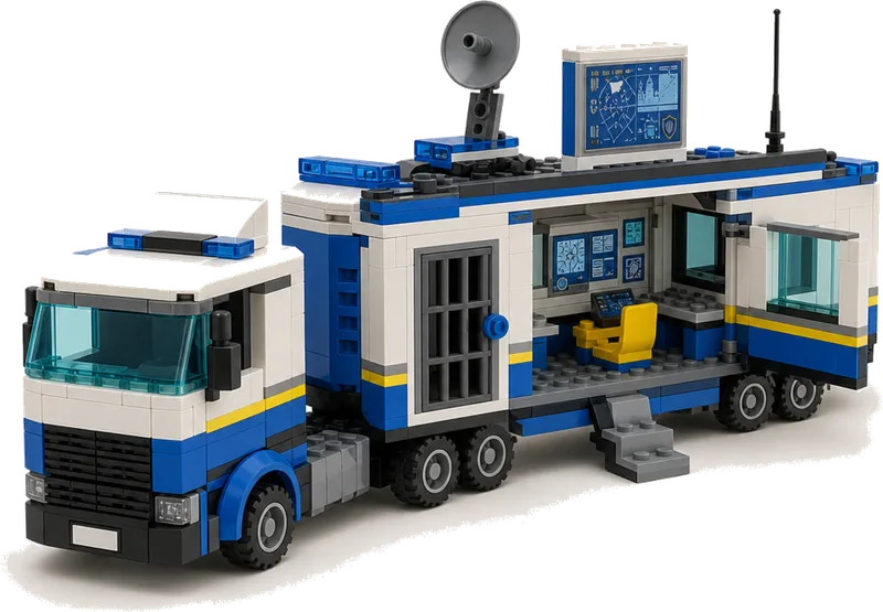 LEGO City Police Mobile Command Truck 60315