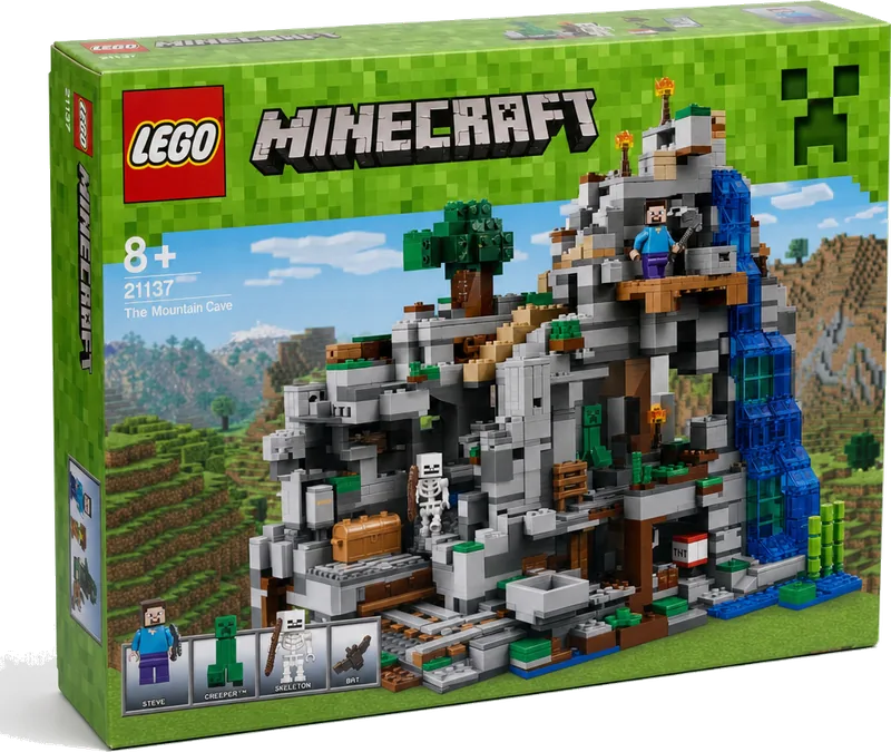 LEGO Minecraft The Mountain Cave 21137