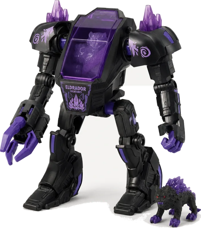 Schleich Eldrador Creatures Shadow Master Robot with Mini Creature 42557