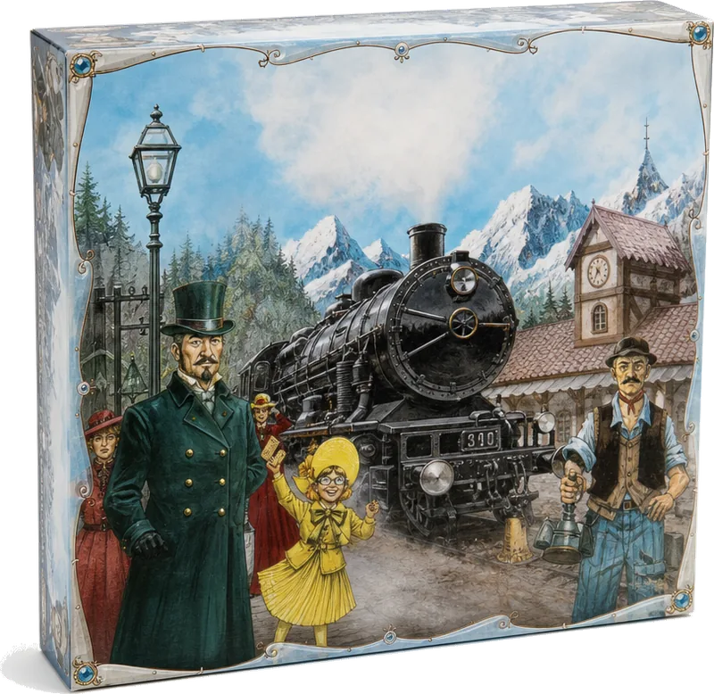 Ticket to Ride Europe Board Game