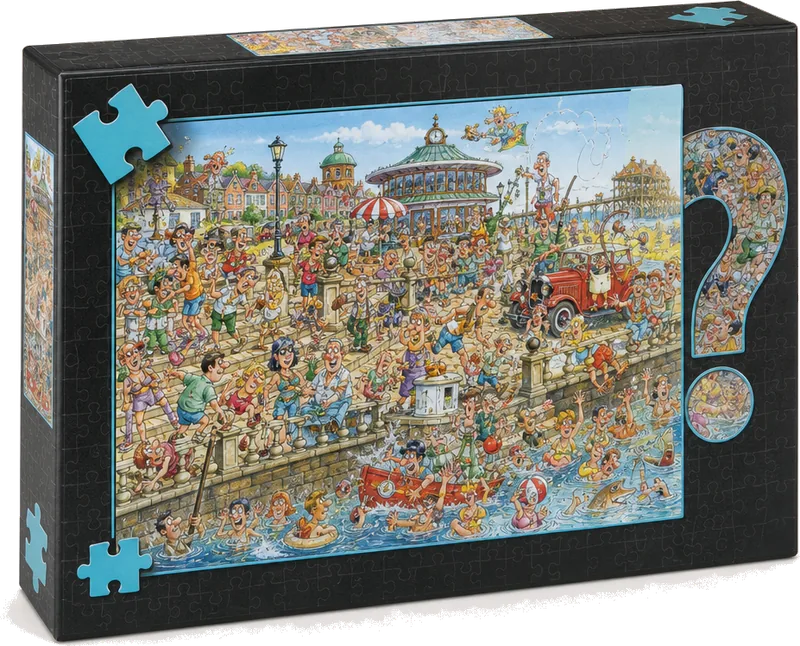 Ravensburger Wasgij Mystery 25 1000-Piece Jigsaw Puzzle