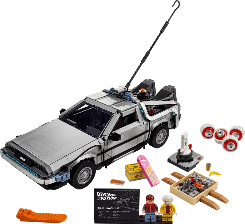 LEGO Icons Back to the Future Time Machine 10300