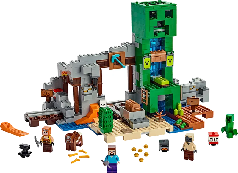 LEGO Minecraft The Creeper Mine 21155