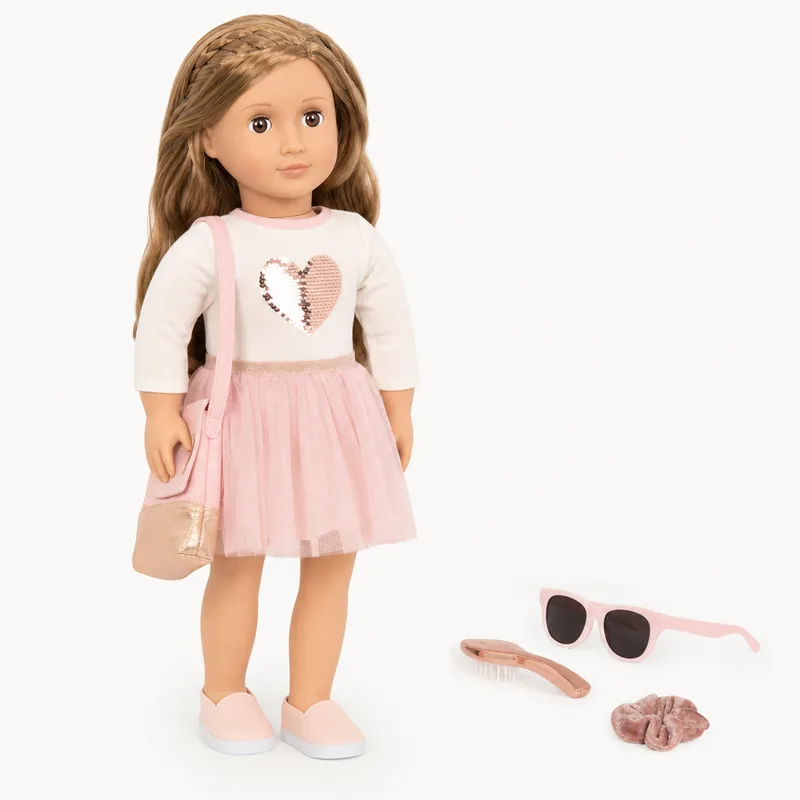 Our Generation 18-inch Poseable Doll Sadie with Accessories