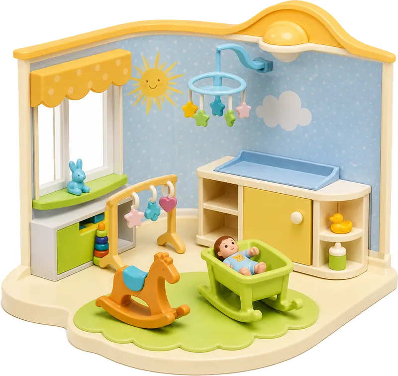 Playmobil City Life 71402 Nursery with Baby