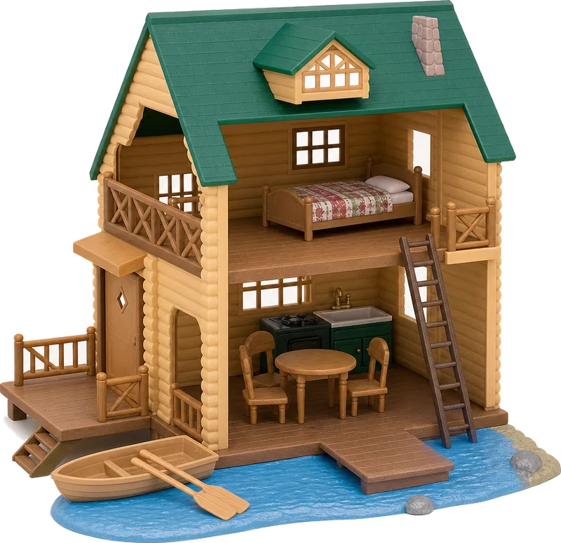 Sylvanian Families Lakeside Lodge Set 5451