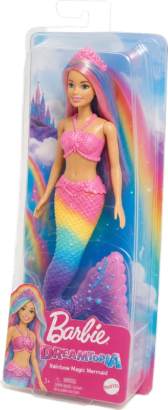 Barbie Dreamtopia Rainbow Magic Mermaid Doll HRR00