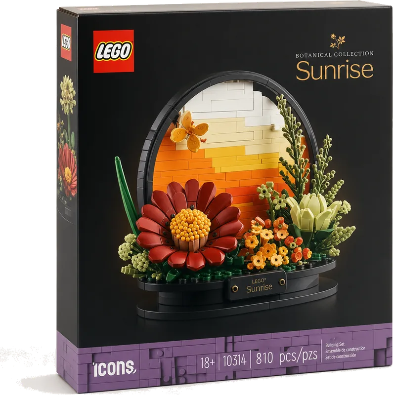 LEGO Icons Sunrise Botanical 10314