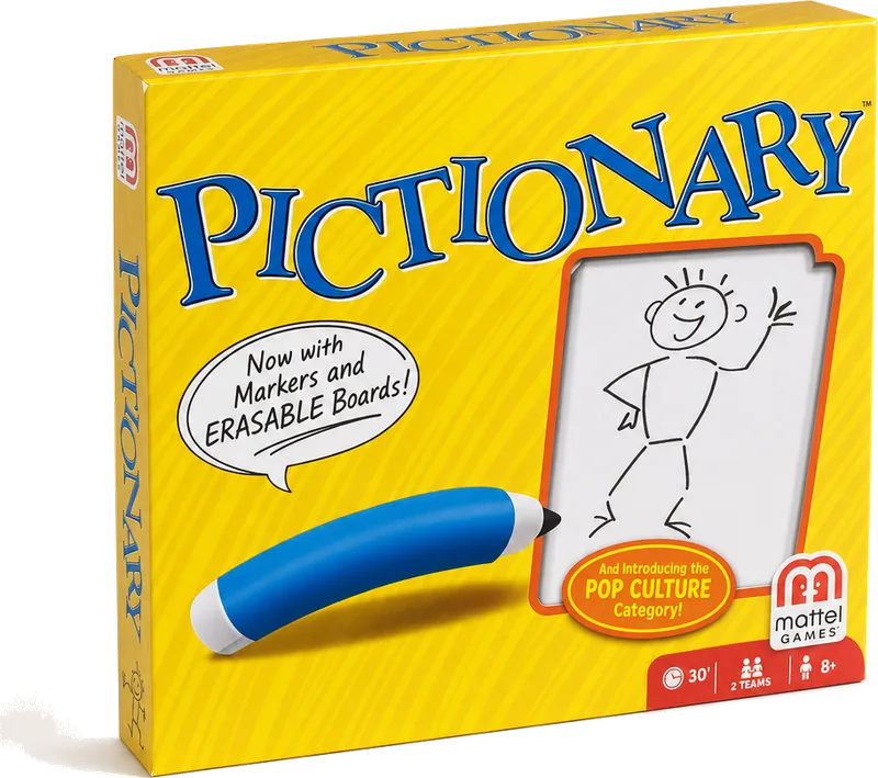Mattel Pictionary Board Game