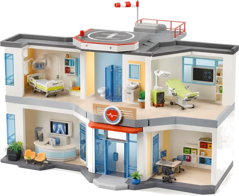 Playmobil City Life 71649 Large Hospital Playset
