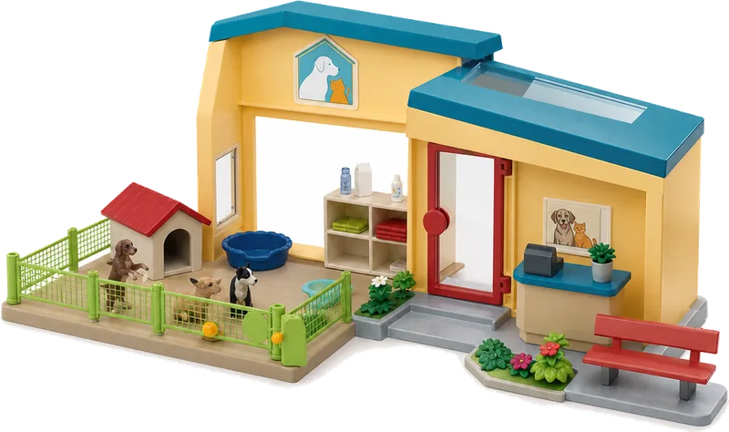 Playmobil City Life 71989 Animal Shelter Playset