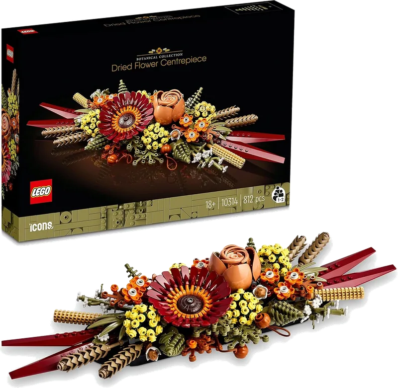 LEGO Icons Botanical Collection Dried Flower Centrepiece 10314