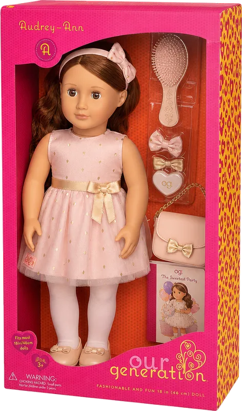 Our Generation 18-inch Doll Audrey-Ann with Accessories