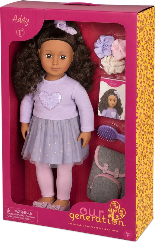 Our Generation 18 Inch Doll Addy with Accessories