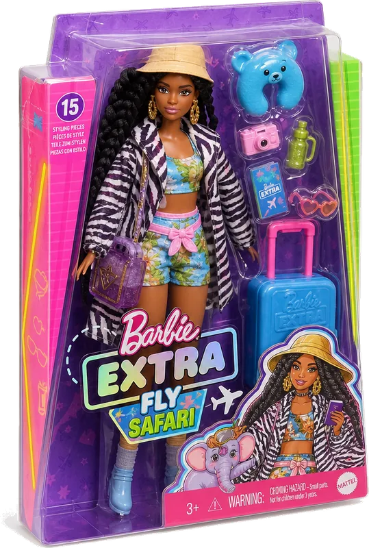 Barbie Extra Fly Safari Doll HPT48