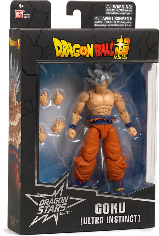 Bandai Dragon Ball Super Dragon Stars Goku Ultra Instinct Figure