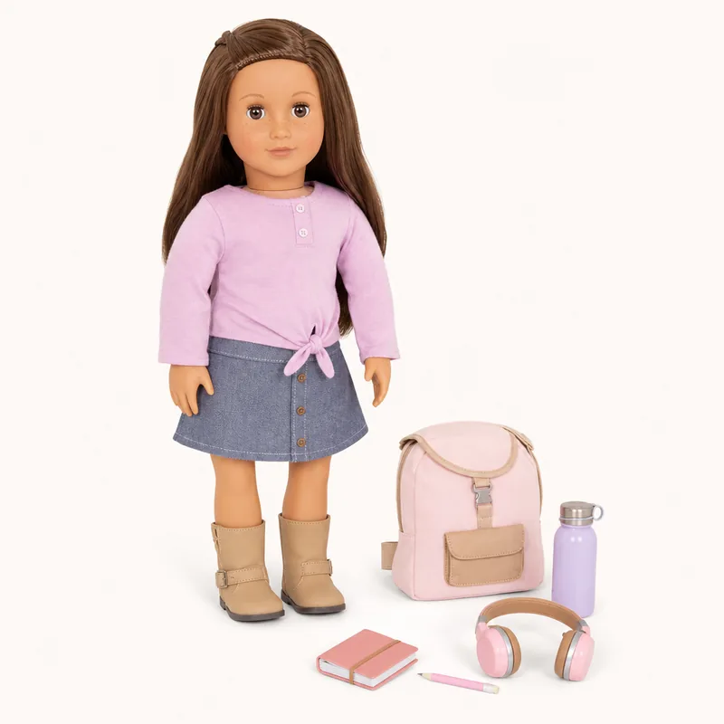 Our Generation 18-inch Poseable Doll Battat Saige with Accessories
