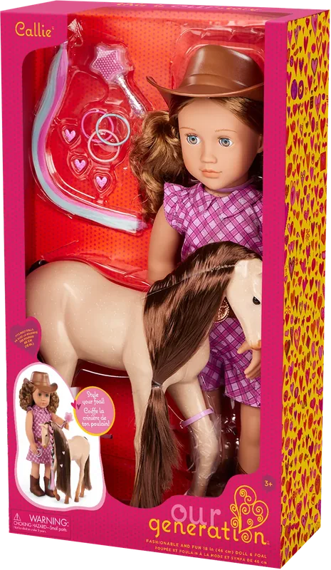Our Generation 18-inch Doll Callie with Accessories