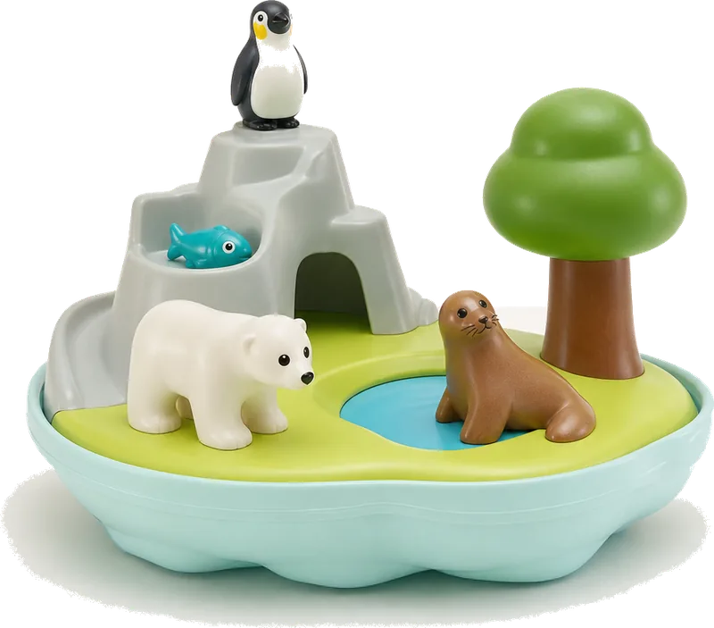 Playmobil 1.2.3 Aqua Floating Animal Island 70968