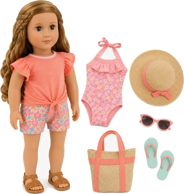 Our Generation 18 Inch Doll Makena with Accessories