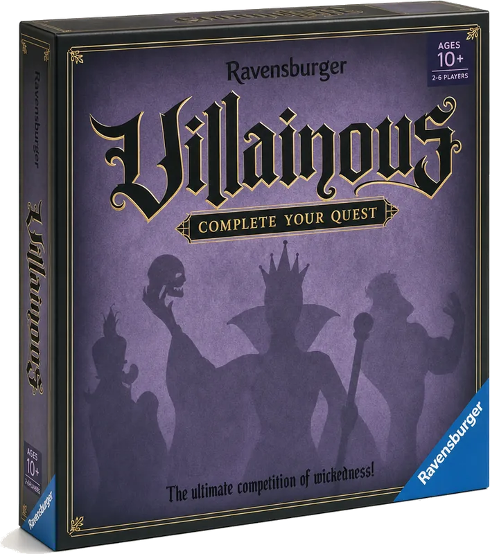 Ravensburger Villainous Complete Your Quest Strategy Board Game
