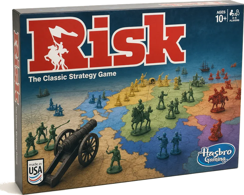 Hasbro Risk Classic Strategy Board Game