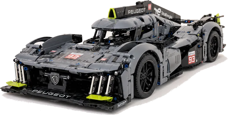 LEGO Technic Peugeot 9X8 24H Le Mans Hybrid Hypercar 42156