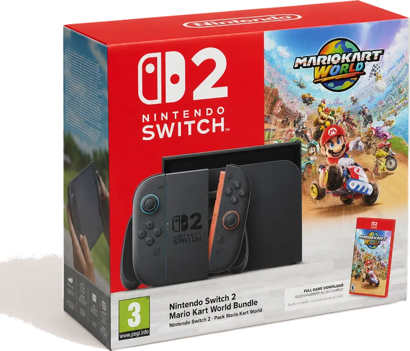 Nintendo Switch 2 Mario Kart World Bundle