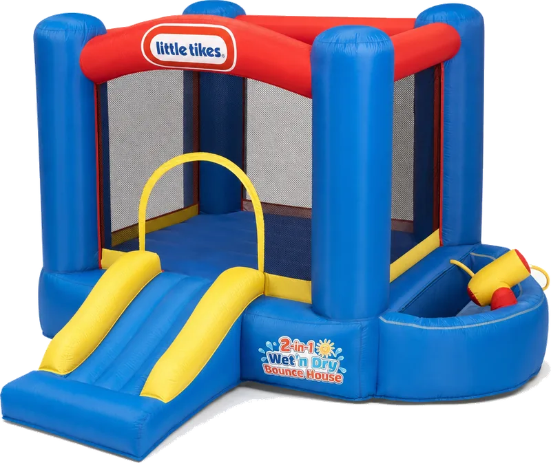 Little Tikes 2-in-1 Wet 'n Dry Bounce House