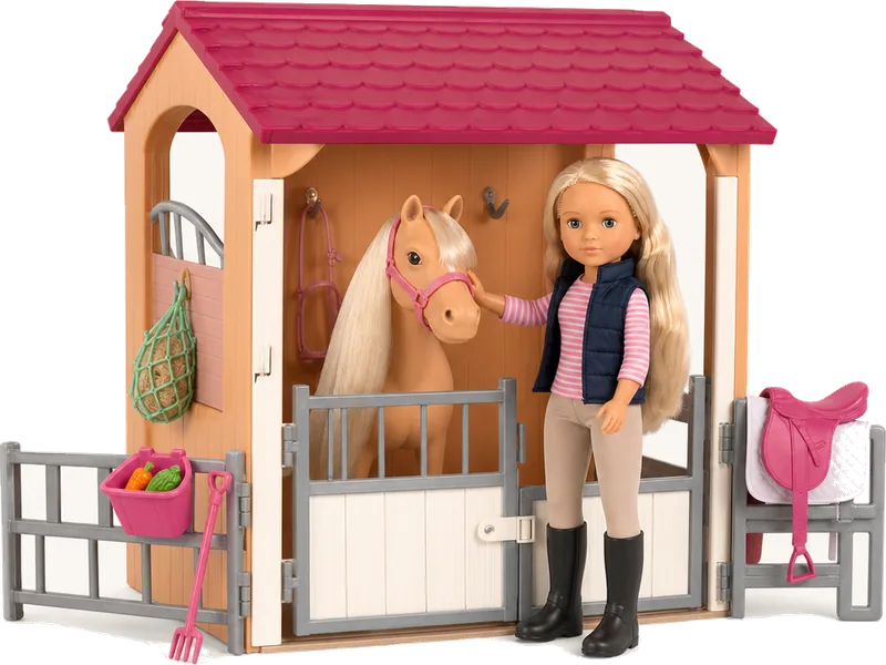 Nancy A Day at the Stables Doll with Horse Playset